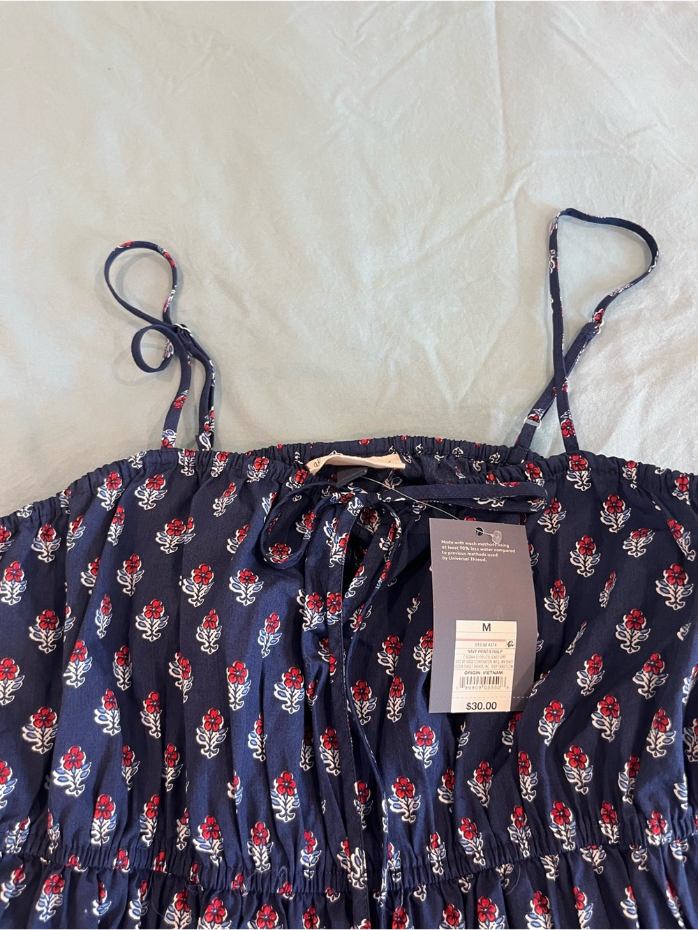 Women's Maxi Pullover Sundress - Picture 4 of 5